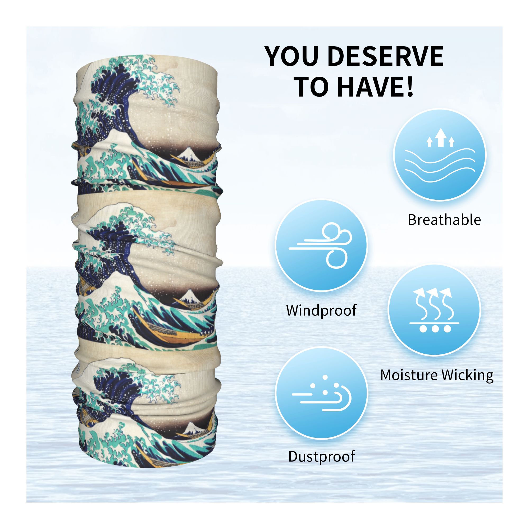 Opaska na głowę z motywem Wiel – Neck Warmer Tube recenzja i cena