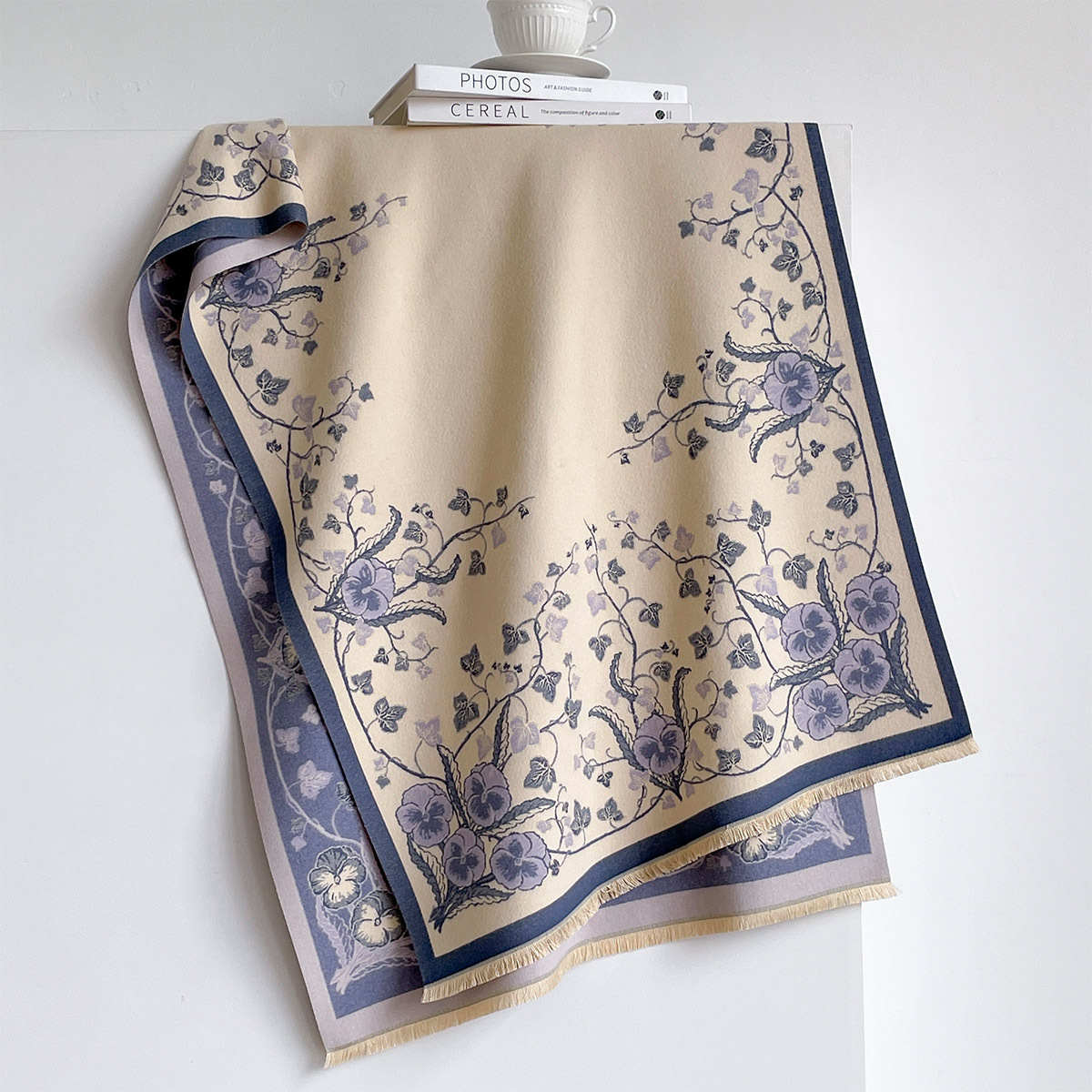 Damski szal z imitacji kaszmir – Pashmina Wrap Large recenzja i cena