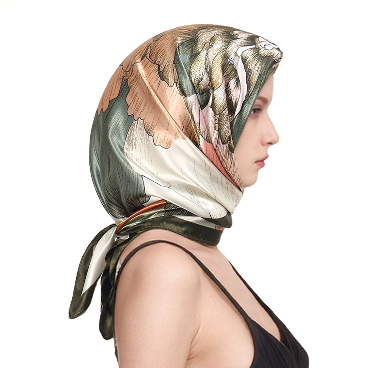 Jedwabna apaszka damska 90x90  – Scarf Silk Square recenzja i cena