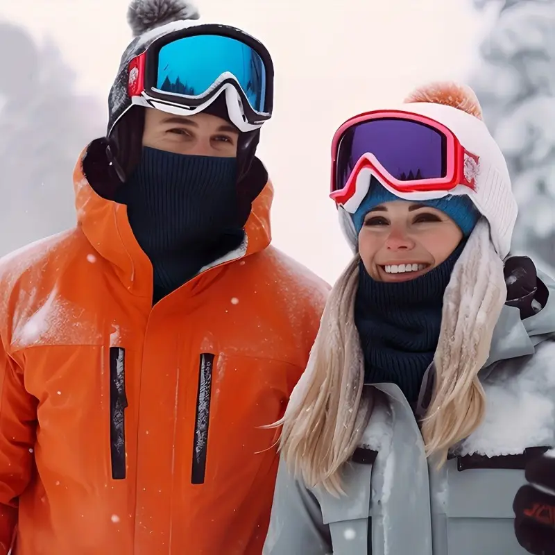 Ciepły, dzianinowy szalik, gru – Neck Warmer Tube recenzja i cena
