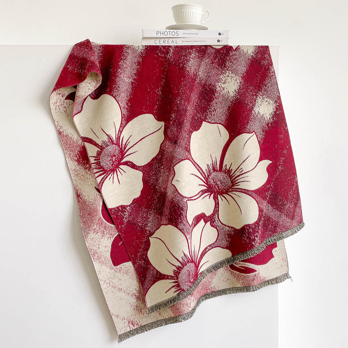 Damski szal z imitacji kaszmir – Pashmina Wrap Large recenzja i cena
