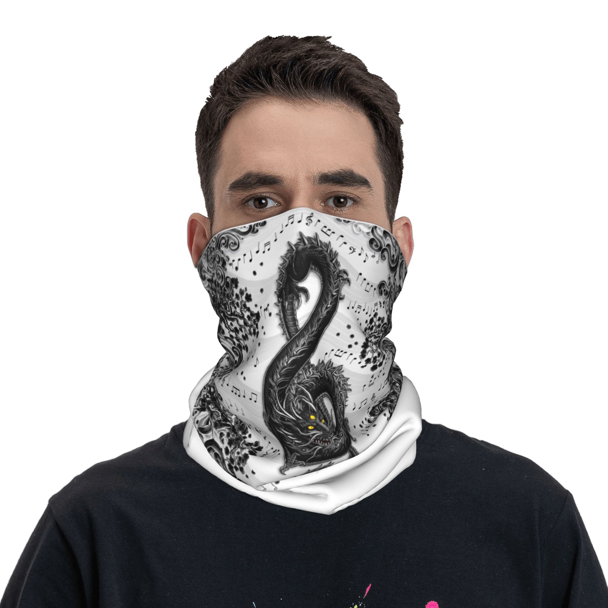 Opaska na głowę z motywem smok – Neck Warmer Tube recenzja i cena