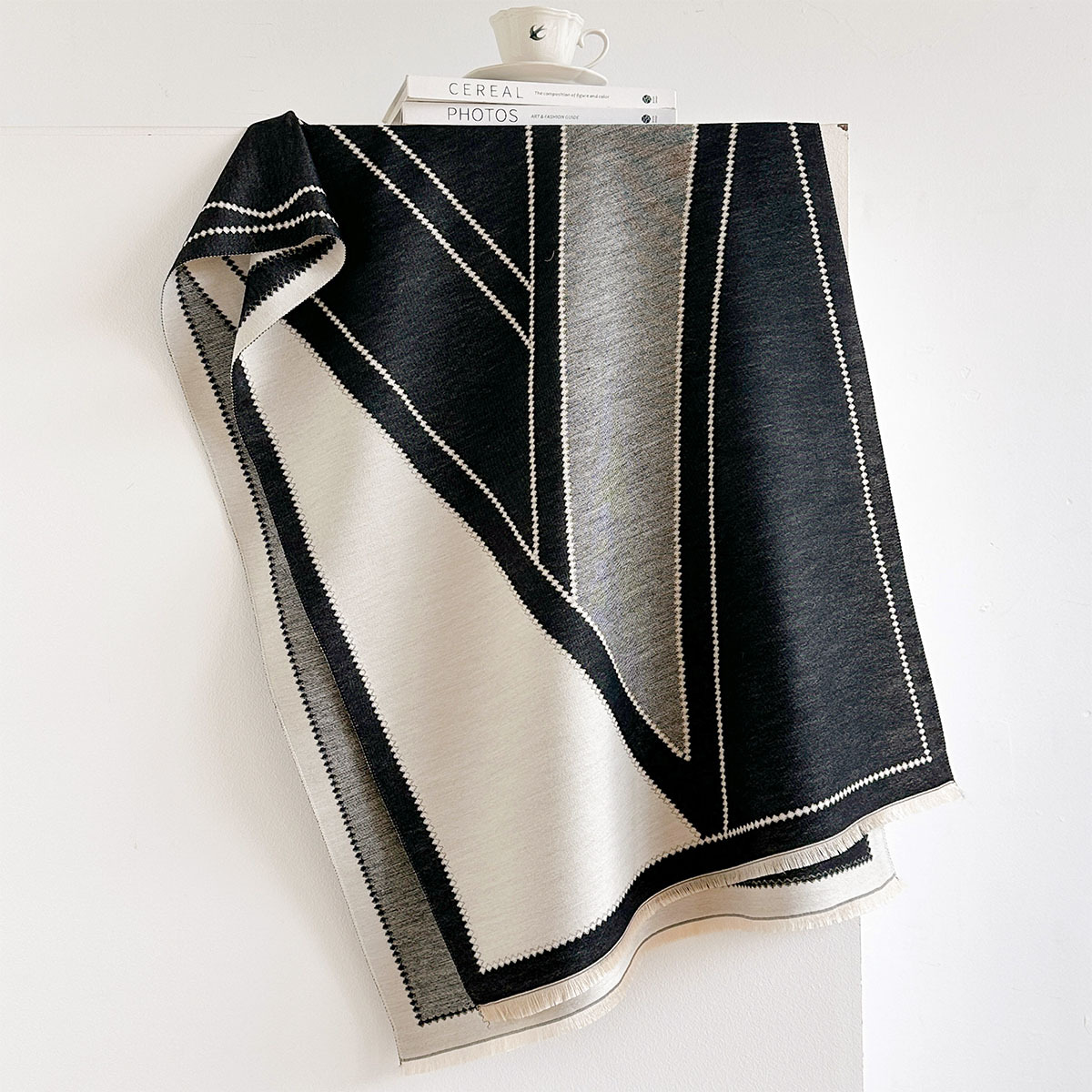 Damski szal z imitacji kaszmir – Pashmina Wrap Large recenzja i cena