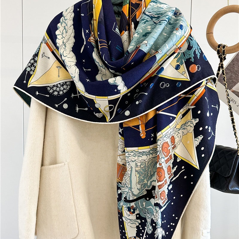 Damski luksusowy wełniany koc  – Woven Scarf Blanket recenzja i cena