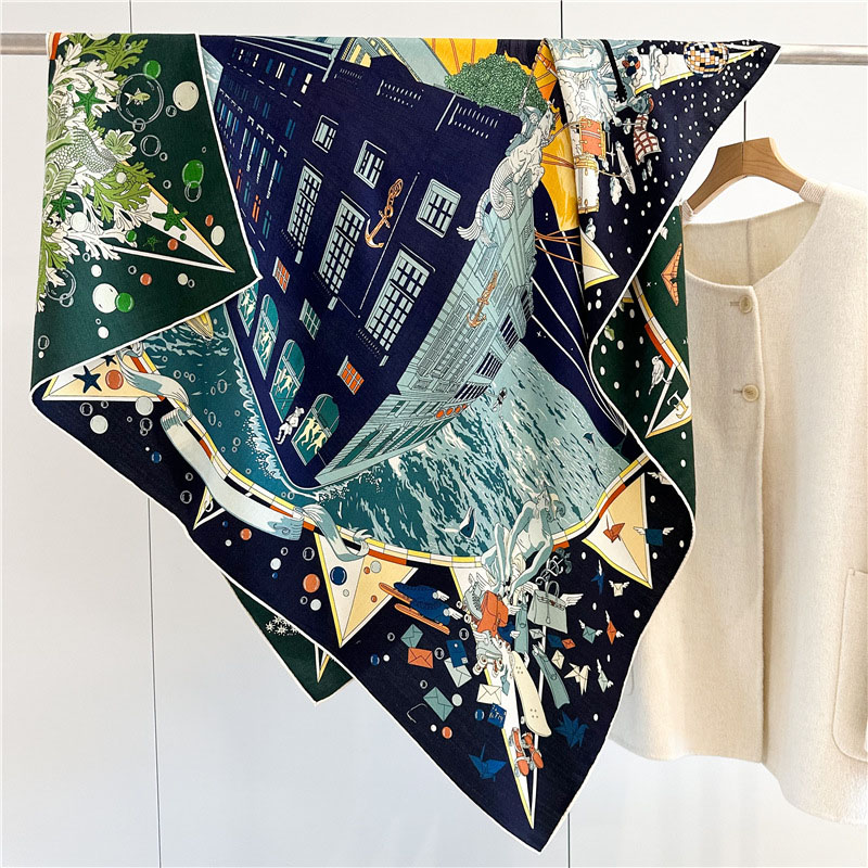 Damski luksusowy wełniany koc  – Woven Scarf Blanket recenzja i cena