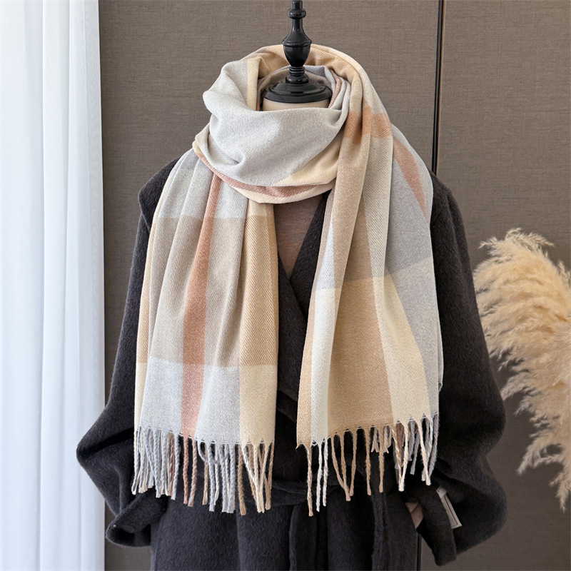 Damski szalik-pokrowiec z imit – Pashmina Wrap Large recenzja i cena