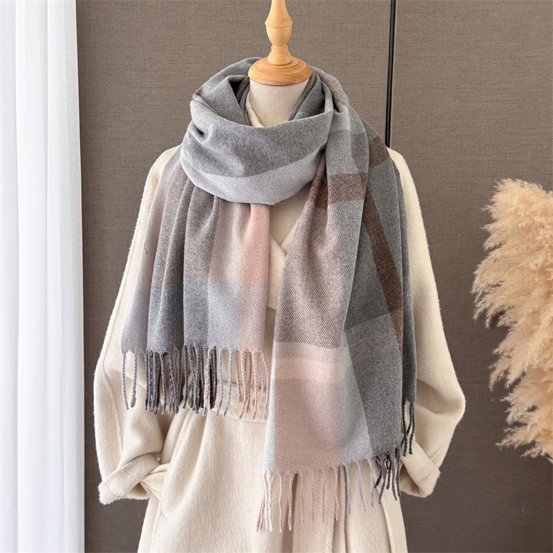 Damski szalik-pokrowiec z imit – Pashmina Wrap Large recenzja i cena